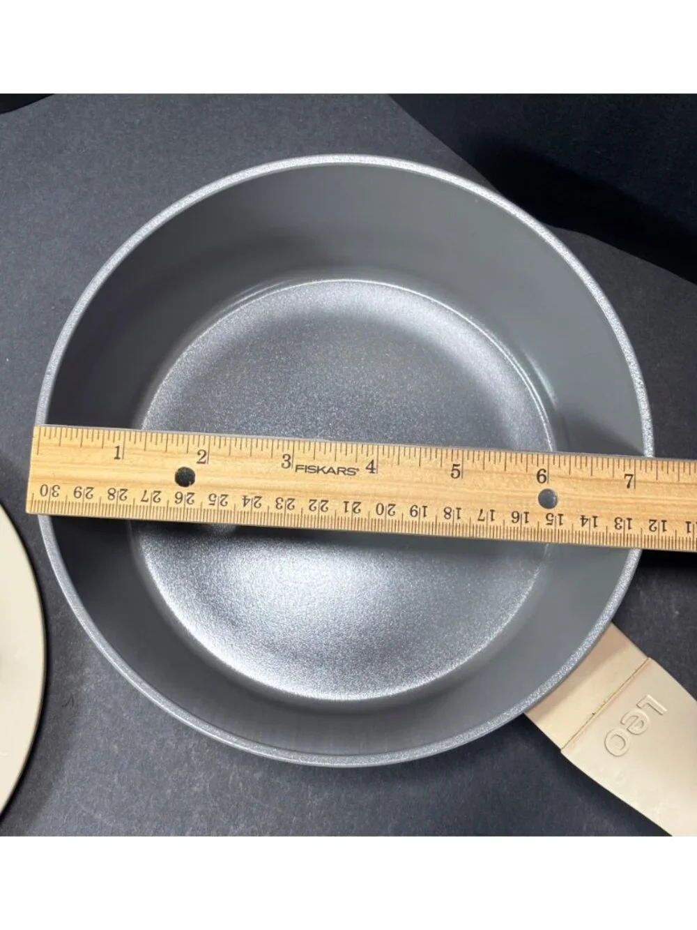 BergHOFF Leo Nonstick 1 1/2 qt Saucepan With Lid Beige Aluminum Cookware